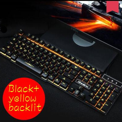 Wired USB LED Backlight Anti-Ghosting Keyboard