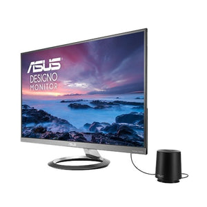 ASUS Designo MZ27AQ Ultraslim Monitor 27 inch, WQHD, Frameless, Ultraslim design, 2.1 channel audio, Sub-woofer, Audio by Harman