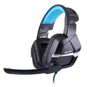 Gaming Deep Bass Wired Stereo Headphones with Mic LED Light