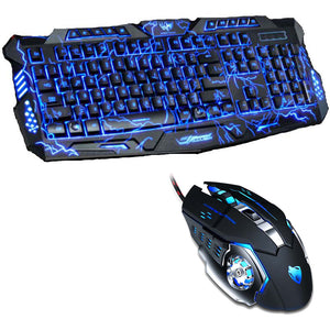 Pro Gamer Keyboard Gaming Keyboard 3200 DPI Pro Gaming Mouse