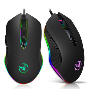 4800DPI Durable USB Wired Gaming Mouse