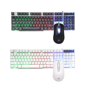 USB Wired 104 Keys Keyboard+Mouse