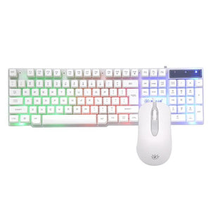 USB Wired 104 Keys Keyboard+Mouse